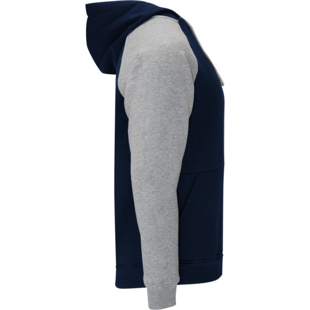 Roly Badet tweekleurige uniseks volwassen hoodie UTLT5609_navyblueheathergrey large