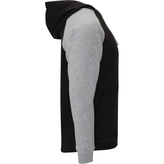 Roly Badet tweekleurige uniseks volwassen hoodie UTLT5609_blackheathergrey large