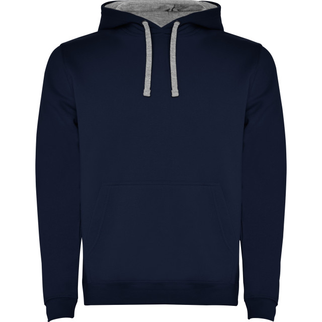 Roly Kinderen/kinderen urban hoodie UTLT4942_navyblueheathergrey large