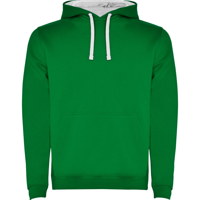 Roly Kinderen/kinderen urban hoodie UTLT4942_kellygreenwhite large