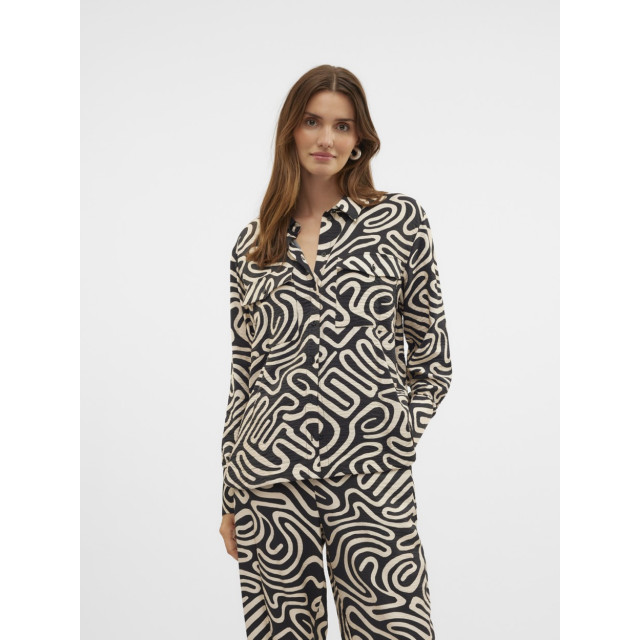 Vero Moda Vmvigdis ls shirt wvn btq ga dessin 4309.89.0009 large