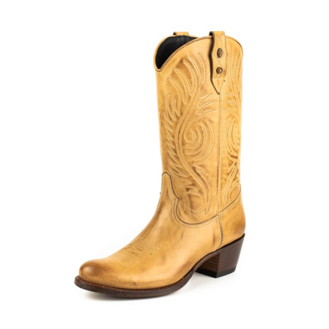Mayura Boots Cowboy laarzen christi 2526 napa negro- size 37 CHRISTI 2526 NAPA VAINILLA- Size 41 large