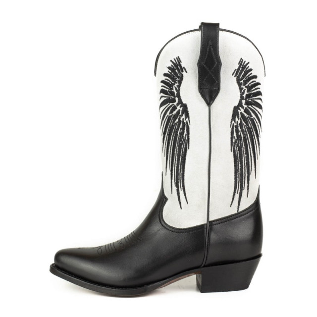 Mayura Boots Cowboy laarzen wings-2666 napa negra / afelpado blanco- size 37 WINGS-2666 napa negra / afelpado blanco- Size 41 large