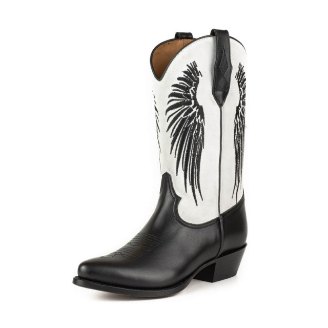 Mayura Boots Cowboy laarzen wings-2666 napa negra / afelpado blanco- size 37 WINGS-2666 napa negra / afelpado blanco- Size 41 large