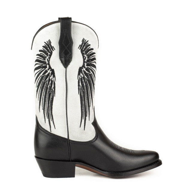 Mayura Boots Cowboy laarzen wings-2666 napa negra / afelpado blanco- size 37 WINGS-2666 napa negra / afelpado blanco- Size 41 large