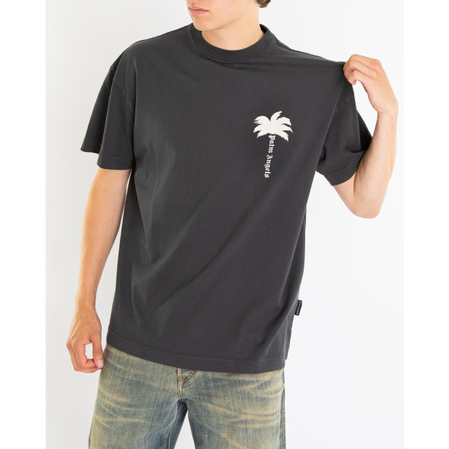Palm Angels Heren the palm t-shirt PMAA072S24JER006-703 large