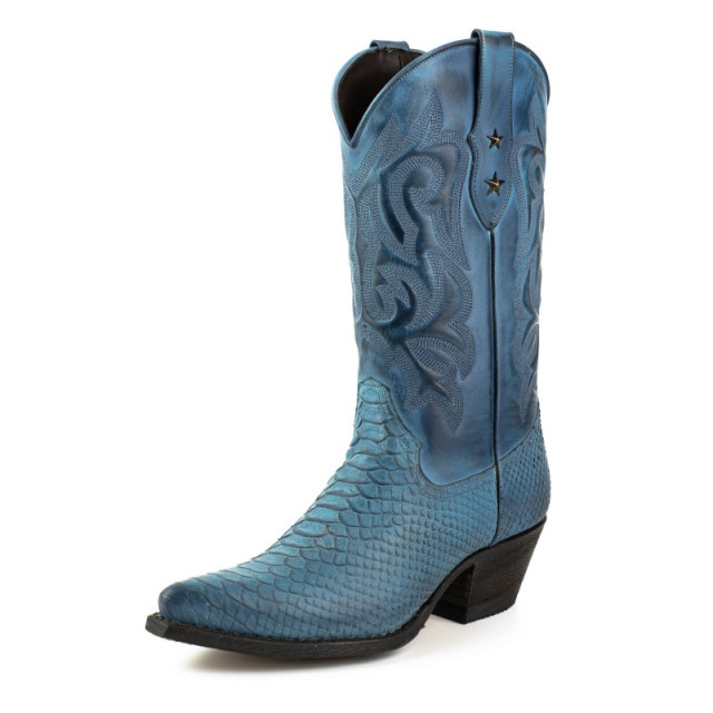 Mayura Boots Dames westernlaarzen alabama 2524-rojo lavado ALABAMA 2524-AZUL large
