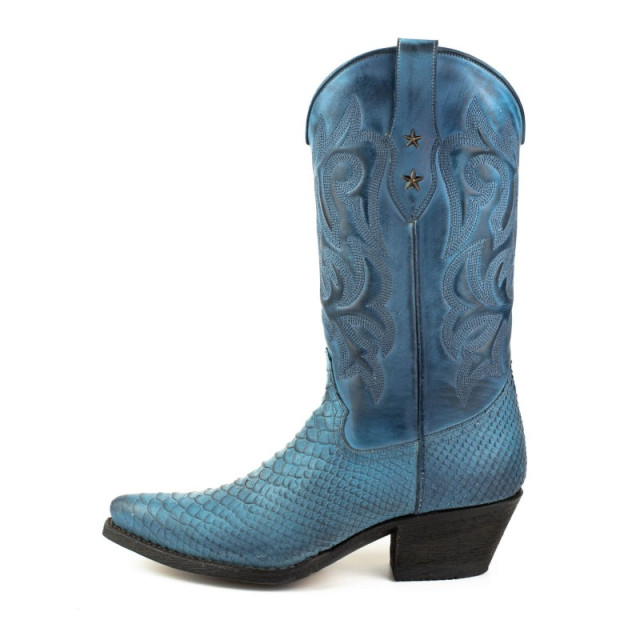 Mayura Boots Dames westernlaarzen alabama 2524-rojo lavado ALABAMA 2524-AZUL large