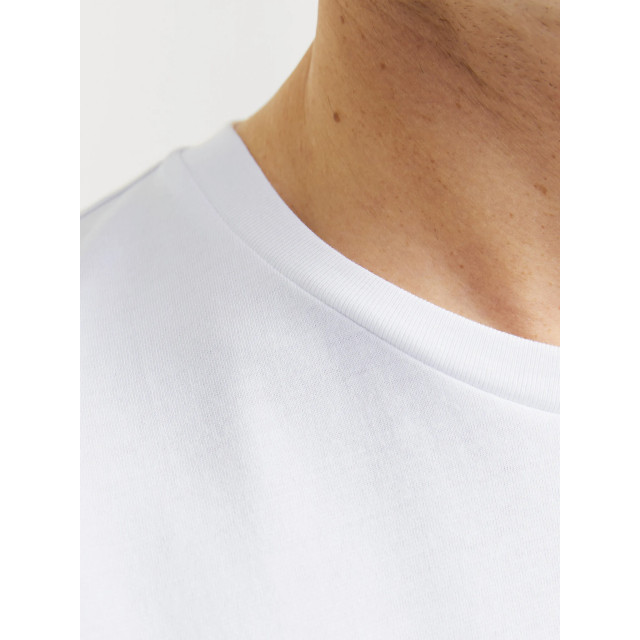 Jack & Jones Heren t-shirt jjtex ronde hals 12269335-Wit large