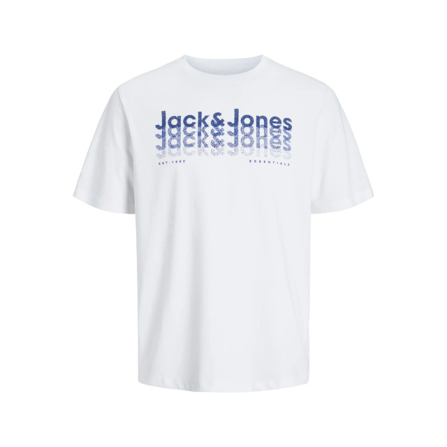 Jack & Jones Heren t-shirt jjtex ronde hals 12269335-Wit large