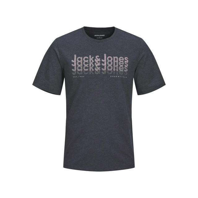 Jack & Jones Heren t-shirt jjtex ronde hals donker 12269335-Donkerblauw large
