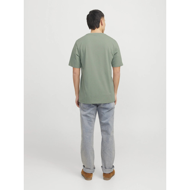 Jack & Jones Heren t-shirt jjtex ronde hals 12269335-Groen large