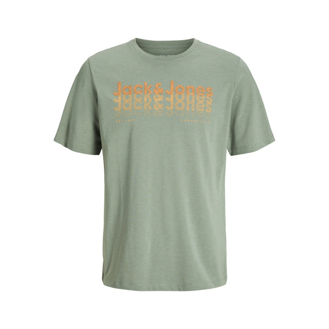 Jack & Jones Heren t-shirt jjtex ronde hals 12269335-Groen large