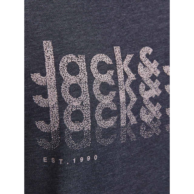 Jack & Jones Heren t-shirt jjtex ronde hals donker 12269335-Donkerblauw large
