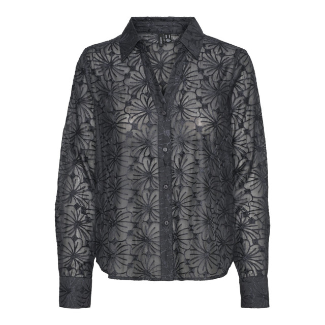 Vero Moda Vmkane ls shirt wvn antraciet 4309.85.0006 large