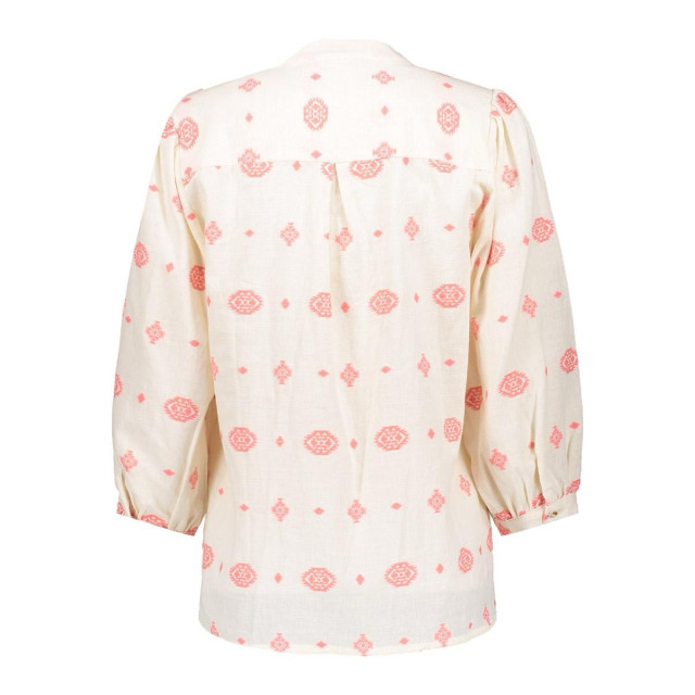 Geisha Blouse embroidery ecru dessin 4309.08.0008 large