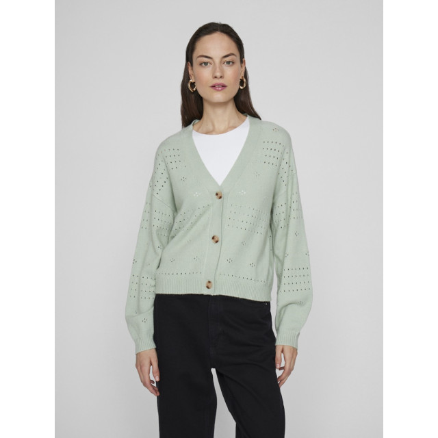 Vila Viril v-neck ls knit cardigan no mint 4249.21.0002 large