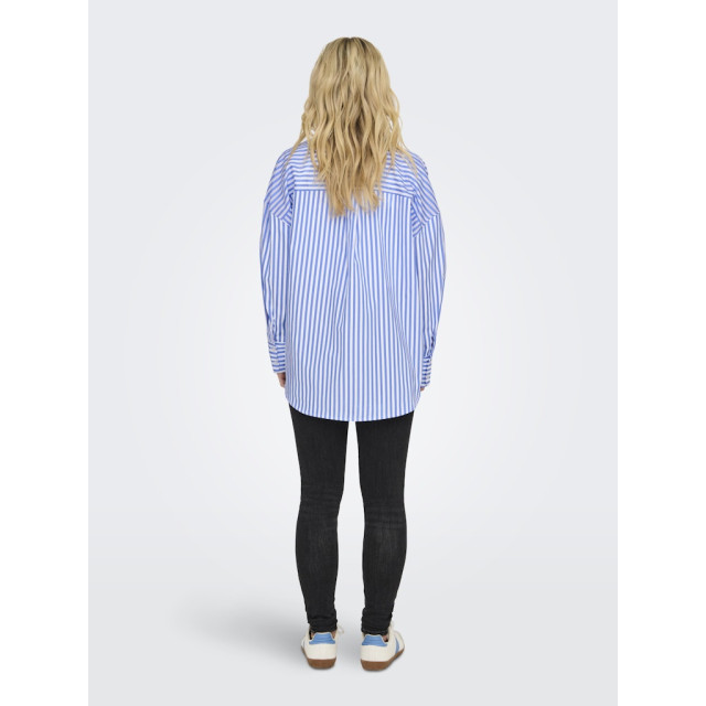 Jacqueline de Yong vesper l/s loose shirt wvn noos 15338857 cornflower blue 06615.198.0108 large