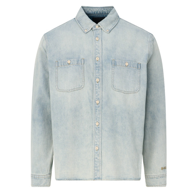 Denham Ben casual overhemd met lange mouwen 101113-001-XXL large