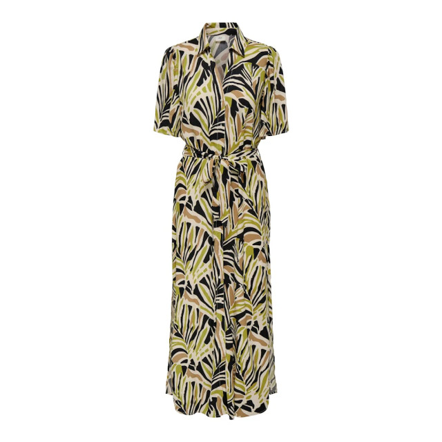 Jacqueline de Yong Nile life 2/4 maxi shirt dress 15341270 large