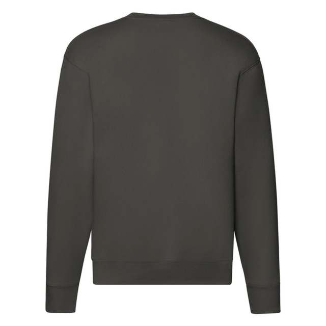 Fruit of the Loom Heren premium ingelegd sweatshirt UTLT1358_charcoalsolid large