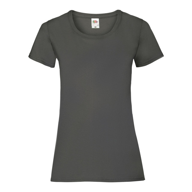 Fruit of the Loom Dames valueweight t-shirt UTLT2232_lightgraphitesolid large