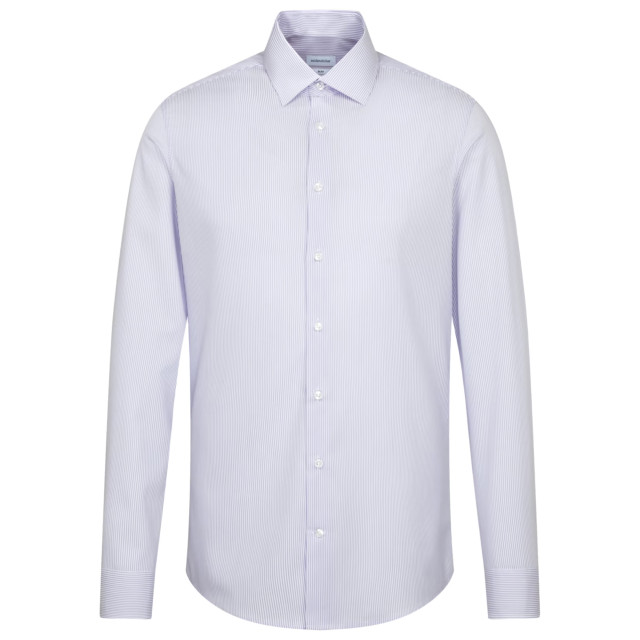 Seidensticker Gestreept shirt met lange mouwen voor heren UTLT5950_lightbluewhite large