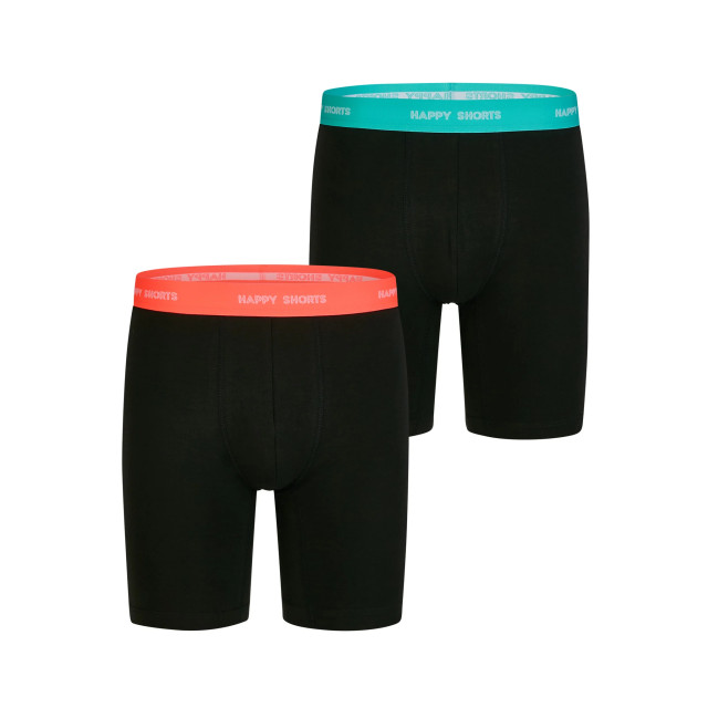 Happy Shorts Heren boxershorts met lange pijpen boxer briefs 2-pack HS-J-1115LONG large