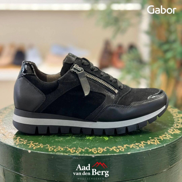 Gabor 76.438 Sneakers Zwart 76.438 large