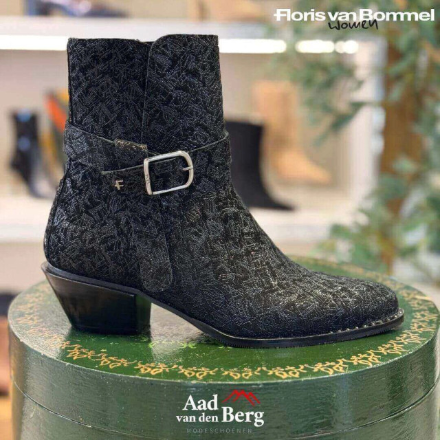 Floris van Bommel Enzi 07.05 Enkellaarzen Zwart Enzi 07.05 large