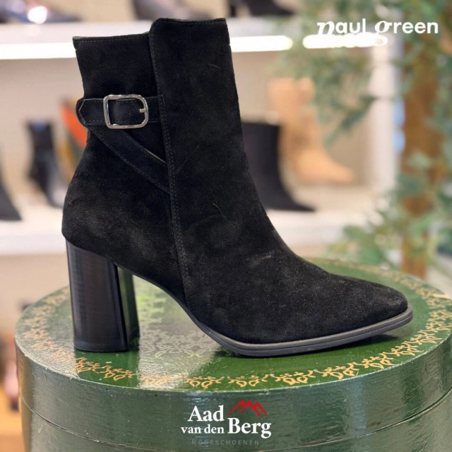 Paul Green 8147 Enkellaarzen Zwart 8147 large