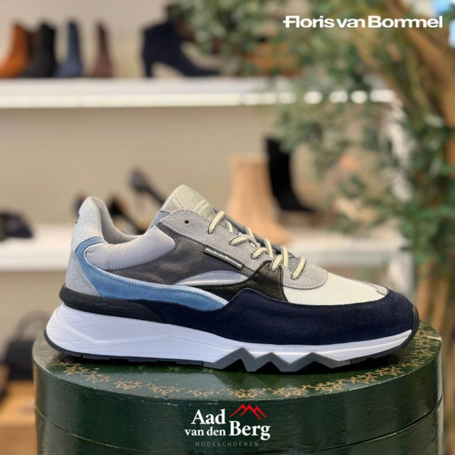 Floris van Bommel De Zager 07.08 Sneakers Blauw De Zager 07.08 large