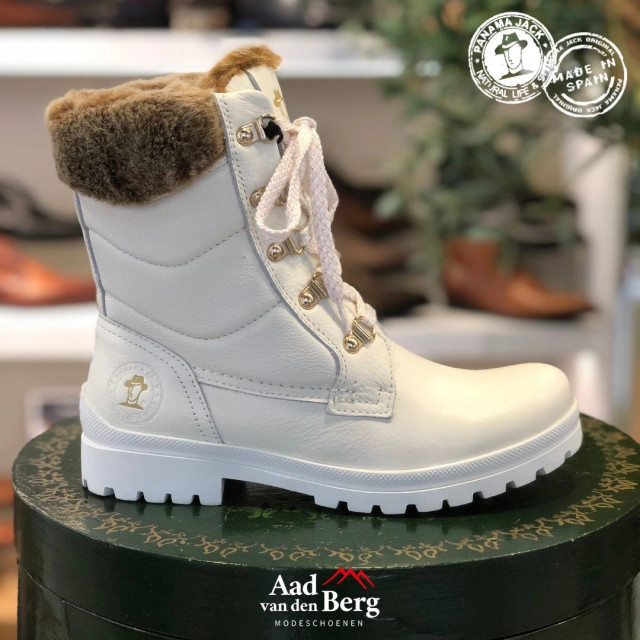 Panama Jack Tuscani B27 Enkellaarzen Wit Tuscani B27 large