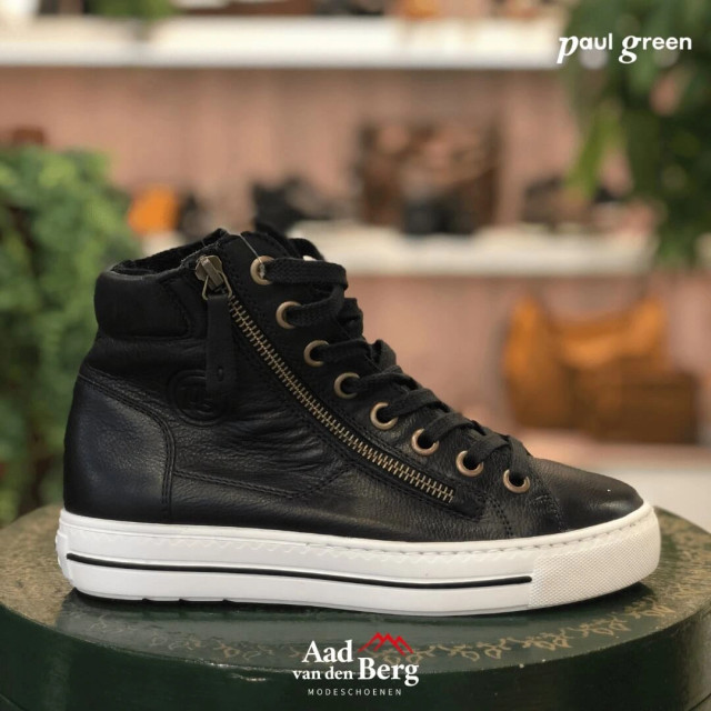 Paul Green 4024 Enkellaarzen Zwart 4024 large