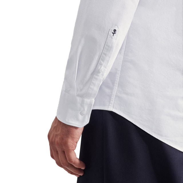 Seidensticker Heren 1/1 business kent kraag gevormd formeel overhemd UTFK2627_white large