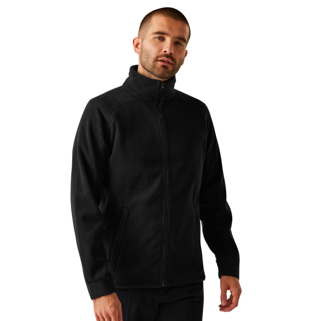 Regatta Heren thor iii fleece jacket UTLT5648_black large Regatta Heren thor iii fleece jacket UTLT5648_black large