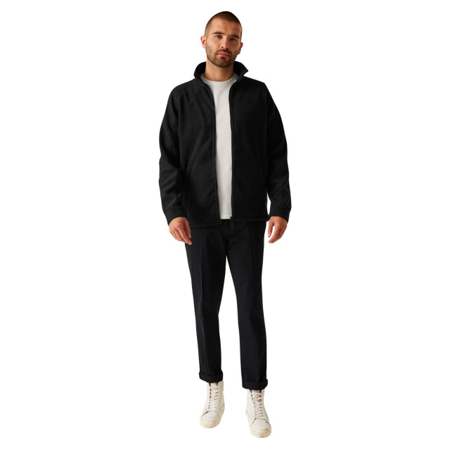 Regatta Heren thor iii fleece jacket UTLT5648_black large Regatta Heren thor iii fleece jacket UTLT5648_black large