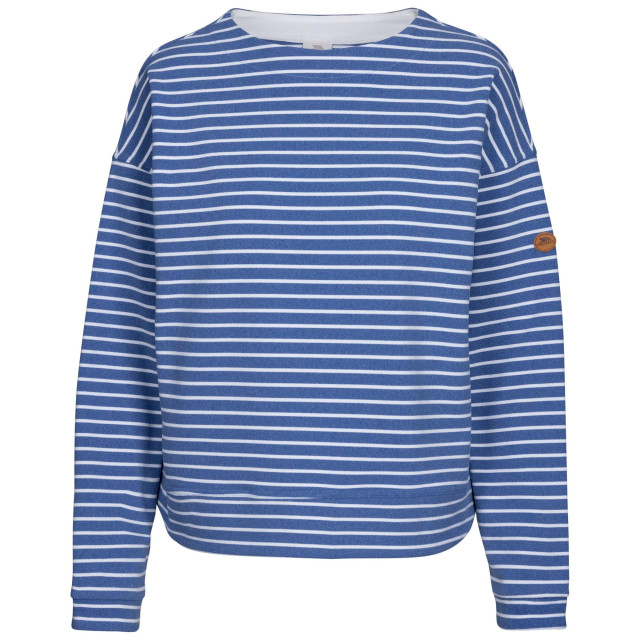 Trespass Dames soothing gestreept marl top UTTP6511_indigo large