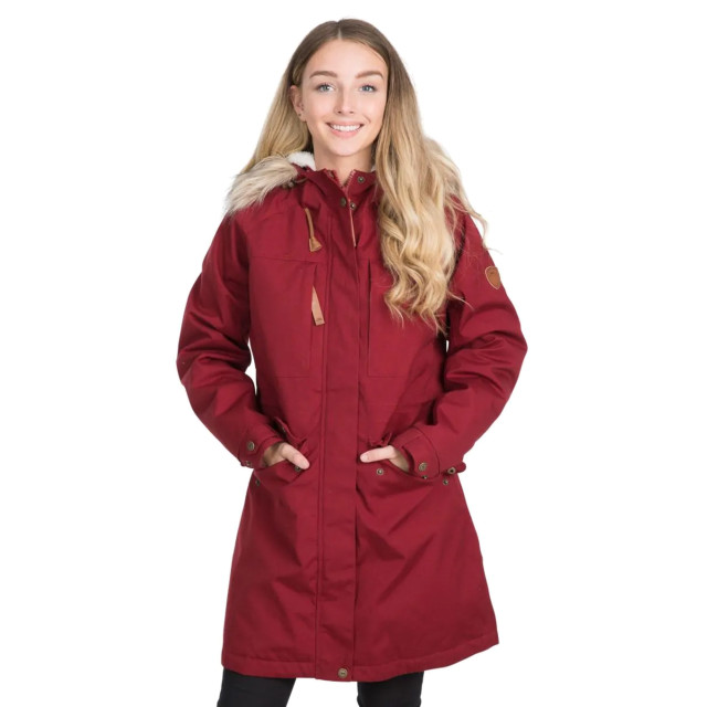 Trespass Dames faithful waterdichte jas UTTP4818_merlot large