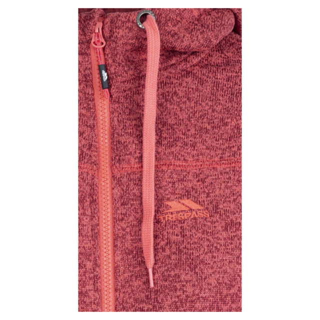 Trespass Dames odella fleece jas UTTP4127_darkcherry large