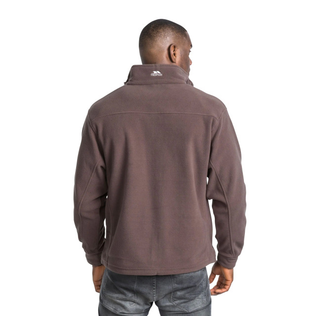 Trespass Heren bernal full zip fleece vest UTTP254_khaki large Trespass Heren bernal full zip fleece vest UTTP254_khaki large