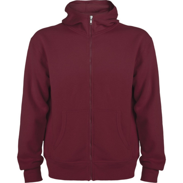 Roly Heren montblanc full zip hoodie UTLT4810_garnetred large Roly Heren montblanc full zip hoodie UTLT4810_garnetred large