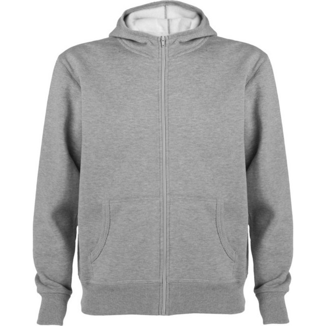Roly Heren montblanc heather full zip hoodie UTLT4812_heathergrey large Roly Heren montblanc heather full zip hoodie UTLT4812_heathergrey large