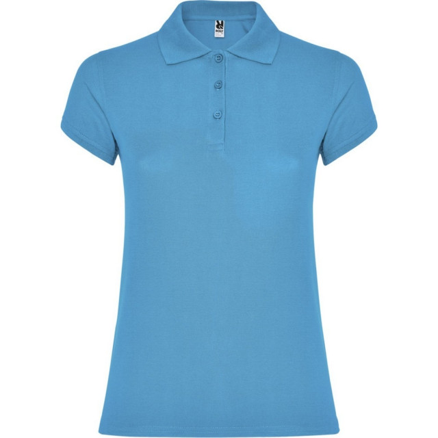 Roly Dames ster poloshirt UTLT5622_turquoise large