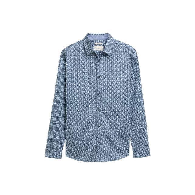 Tom Tailor Fitted printed stretch shirt dessin 5309.39.0238 large