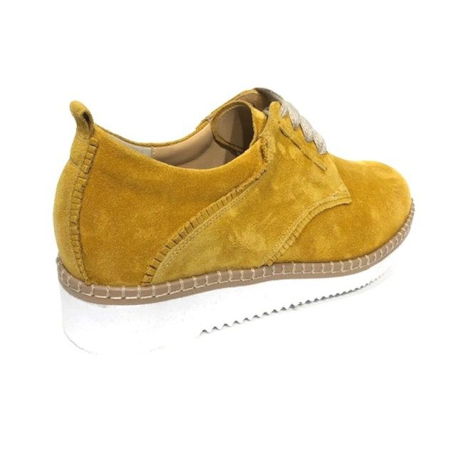 Durea 6238 wijdte H Veterschoenen Geel 6238 wijdte H large