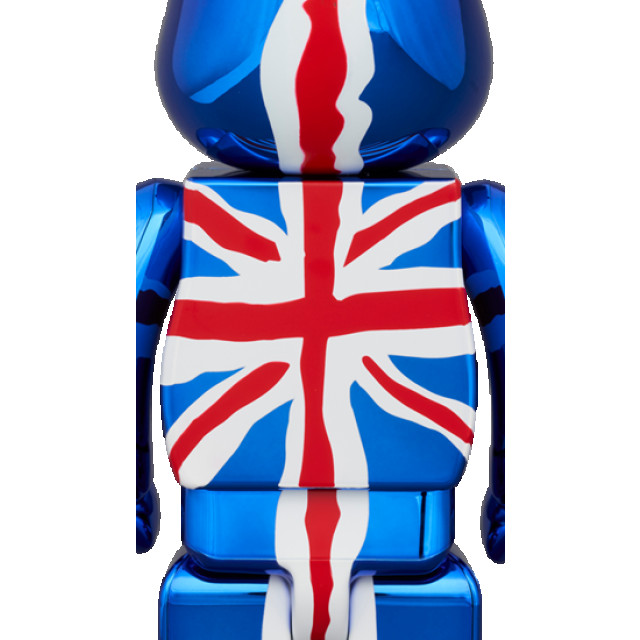 Bearbrick 100% & 400% sex pistols god save the queen chrome 156264979 large