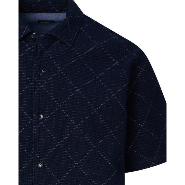 Denham Bowling casual overhemd met lange mouwen 101112-001-XXL large