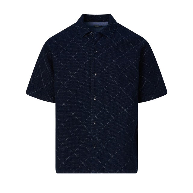 Denham Bowling casual overhemd met lange mouwen 101112-001-XXL large