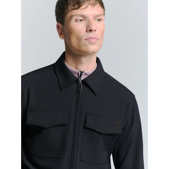 No Excess Heren overshirt 27510104 078 night NoExcess overhemd 27510104 078Night large